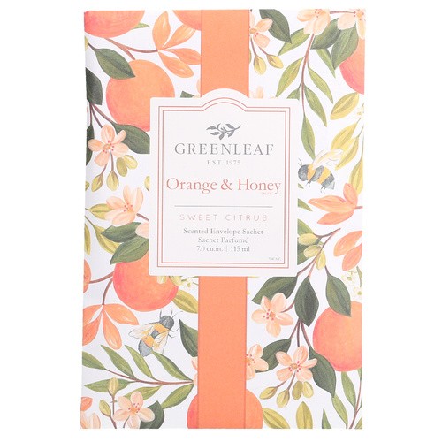 Greenleaf Orange & Honey Large Sachet