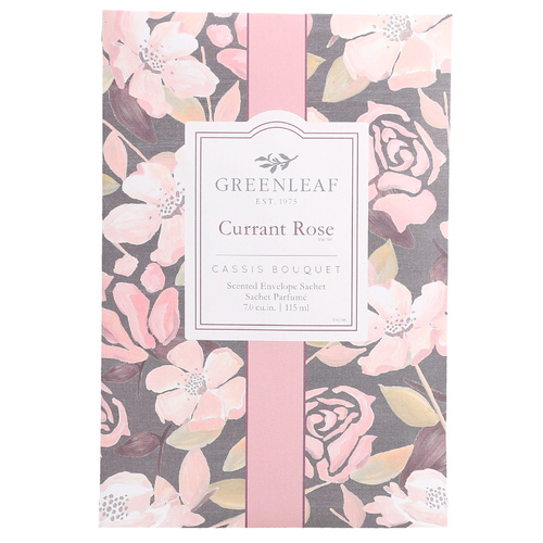 Greenleaf Currant Rose Large Sachet