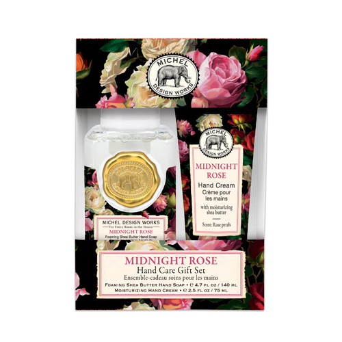 *Hand Care Gift Set Midnight Rose Michel Design Works