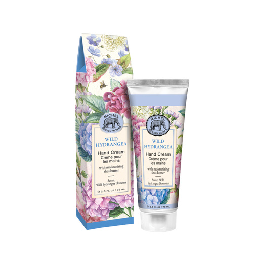 *Hand Cream Large Gift Box Wild Hydrangea Michel Design Works