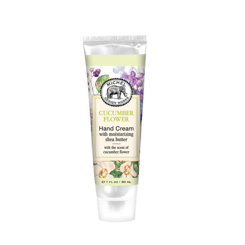 *Hand Cream Cucumber Flower Michel Design Works