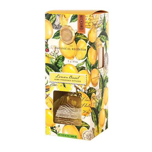 *Home Fragrance Diffuser Lemon Basil Michel Design Works