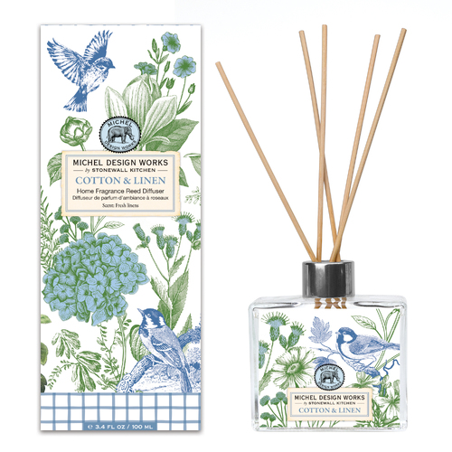 *Home Fragrance Diffuser Cotton & Linen Michel Design Works