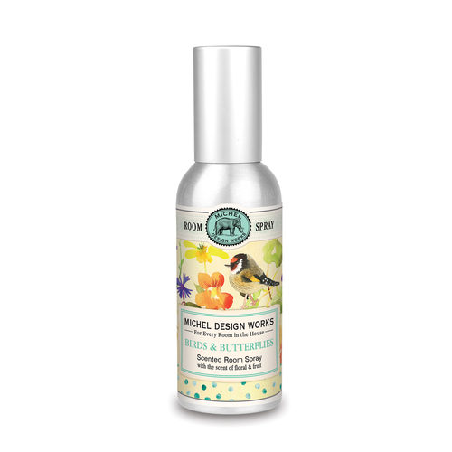 *Home Fragrance Spray Birds & Butterflies Michel Design Works