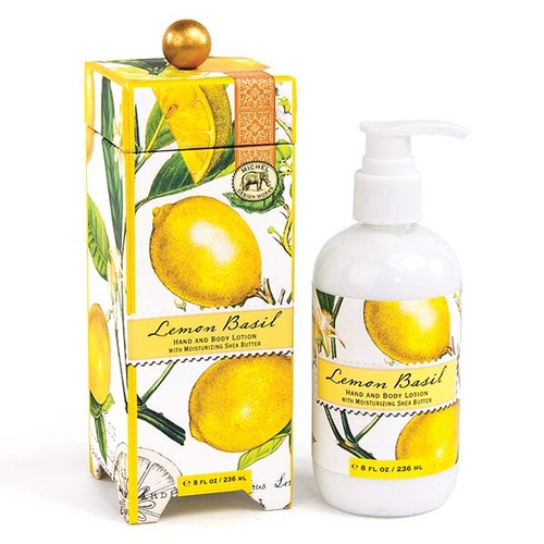 *Lotion Hand & Body Lemon Basil Michel Design Works