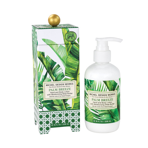 *Lotion Hand & Body Palm Breeze Michel Design Works