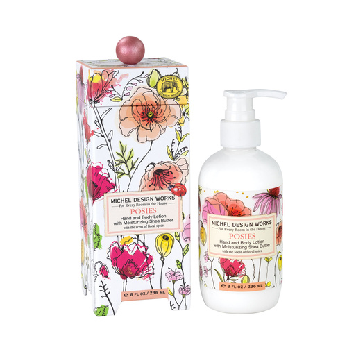 *Lotion Hand & Body Posies Michel Design Works