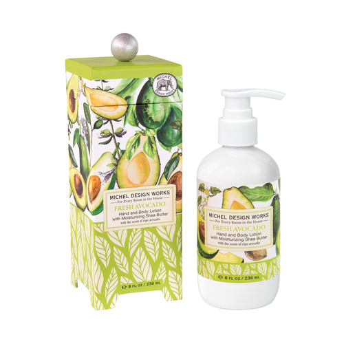 *Lotion Hand & Body Fresh Avocado Michel Design Works