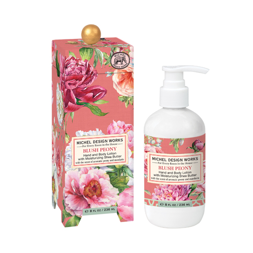 *Lotion Hand & Body Blush Peony Michel Design Works
