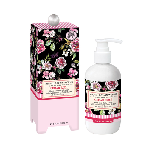 *Lotion Hand & Body Cedar Rose Michel Design Works