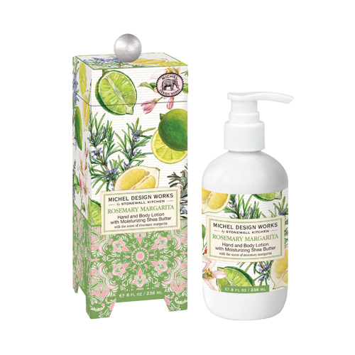 *Lotion Hand & Body Rosemary Margarita Michel Design Works