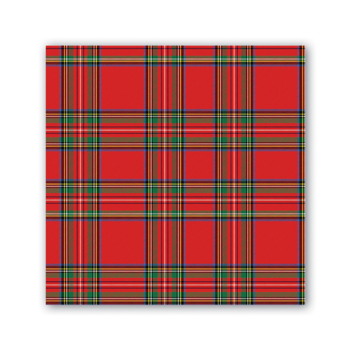 *Cocktail Napkins Tartan Michel Design Works