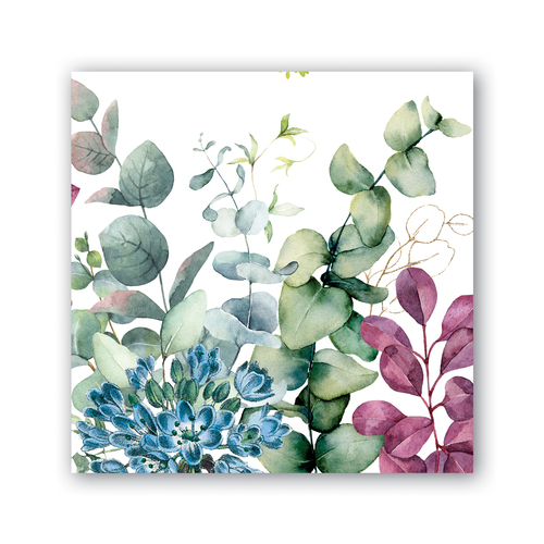 *Cocktail Napkins Eucalyptus & Mint Michel Design Works