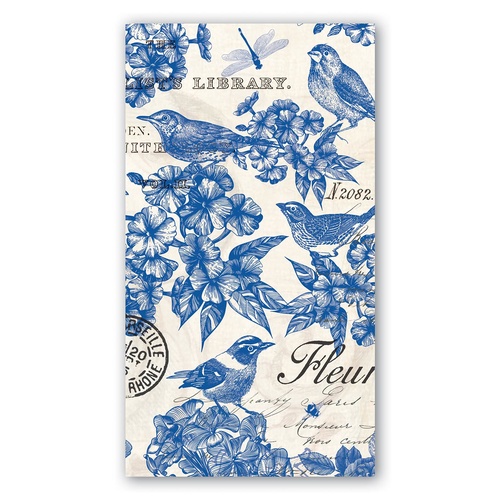 *Hostess Napkins Indigo Cotton Michel Design Works
