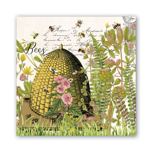 *Luncheon Napkins Honey & Clover Michel Design Works