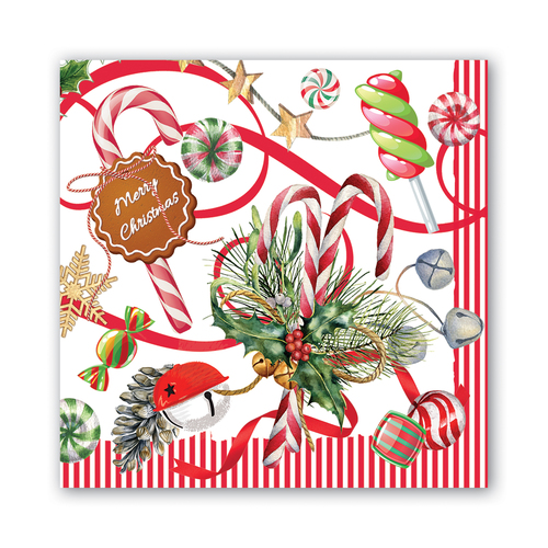 *Luncheon Napkins Peppermint Michel Design Works