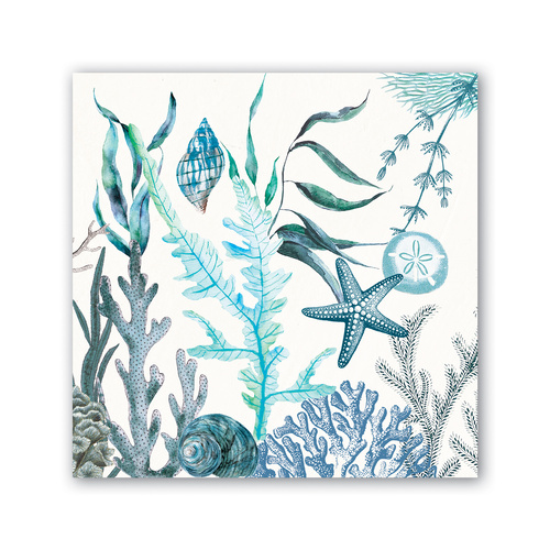 *Luncheon Napkins Ocean Tide Michel Design Works