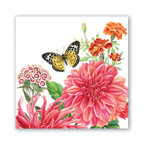 *Luncheon Napkins Dahlias Michel Design Works