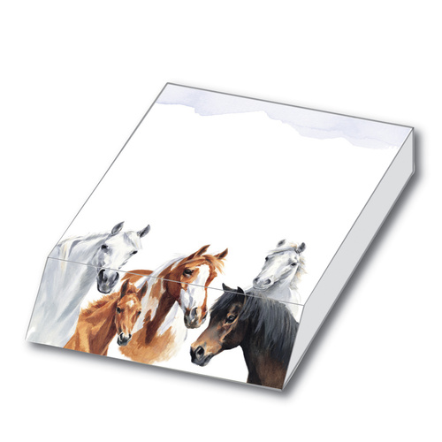 Slant Pad Horses by Caroline