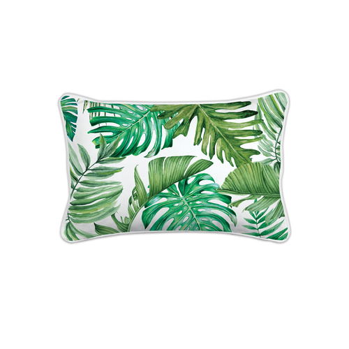 *Decorative Pillow Rectangle Palm Breeze Michel Design Works