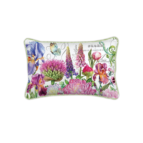 *Decorative Pillow Rectangle Deborah's Garden Michel Design Works