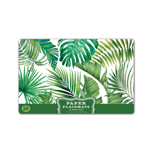 *Paper Placemats Palm Breeze Michel Design Works