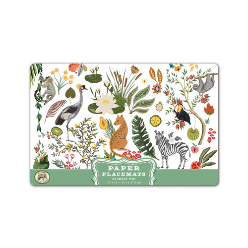 *Paper Placemats Wild Lemon Michel Design Works