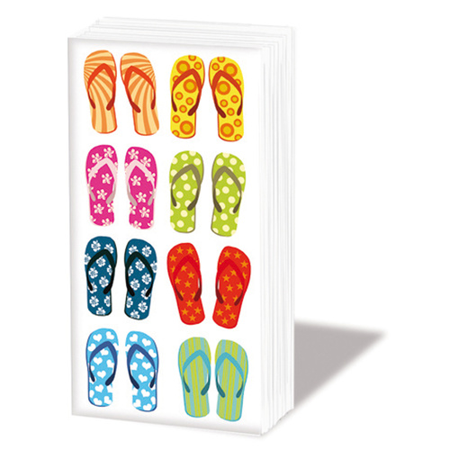 PPD Sniff Tissues - Tropical Flip Flops