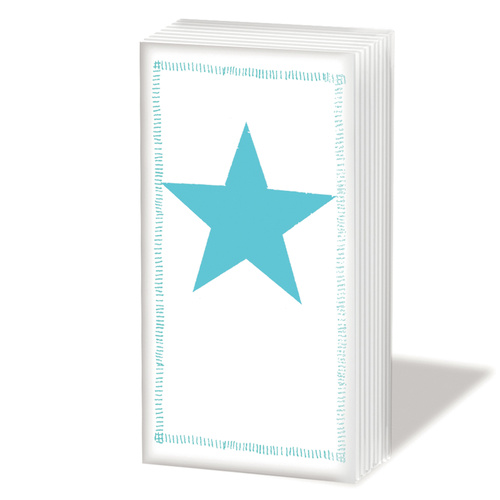 PPD Sniff Tissues - Star Fashion Aqua