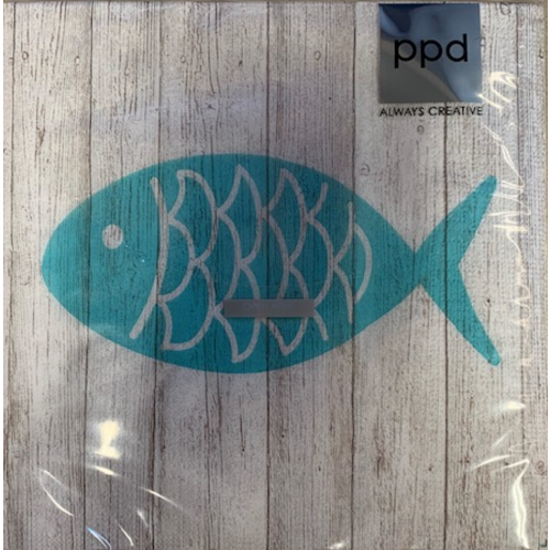 PPD Luncheon Napkins -Fish