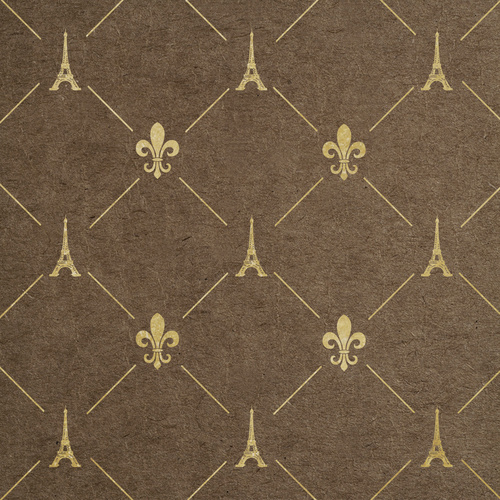 PPD Luncheon Napkins -French Style Brown