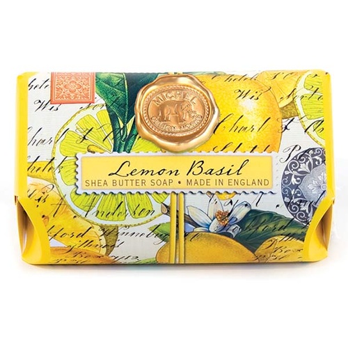 *Large Soap Bar Lemon Basil Michel Design Works