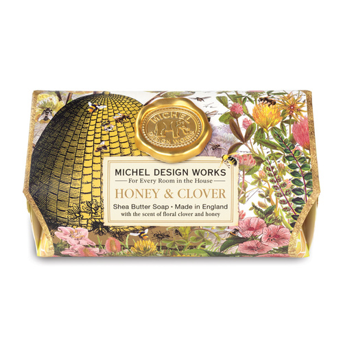 *Large Soap Bar Honey & Clover Michel Design Works