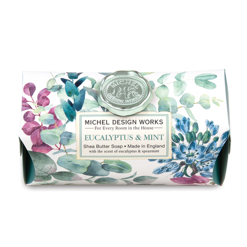 *Large Soap Bar Eucalyptus & Mint  Michel Design Works