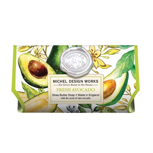 *Large Soap Bar Fresh Avocado Michel Design Works