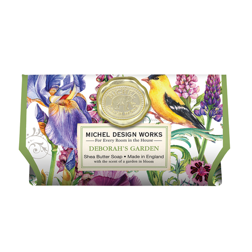 *Large Soap Bar Deborah's Garden Michel Design Works