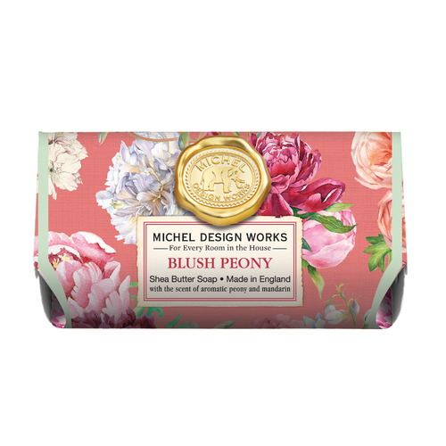 *Large Soap Bar Blush Peony Michel Design Works
