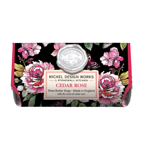 *Large Soap Bar Cedar Rose Michel Design Works