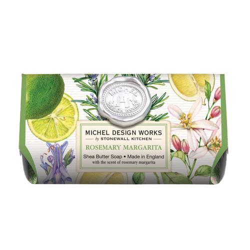 *Large Soap Bar Rosemary Margarita Michel Design Works