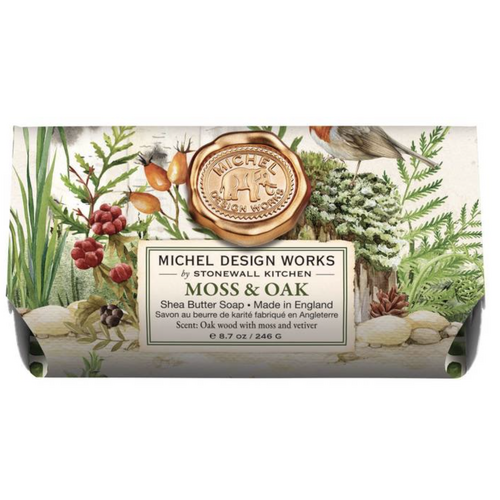 *Large Soap Bar Moss & Oak Michel Design Works
