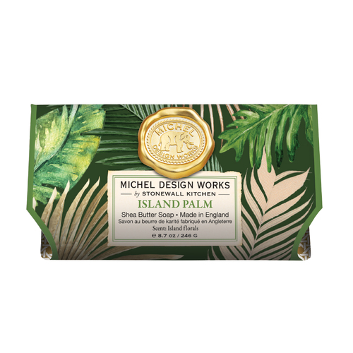 *Large Soap Bar Island Palm Michel Design Works