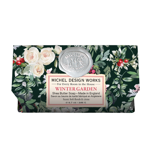 *Large Soap Bar Winter Garden Michel Design Works