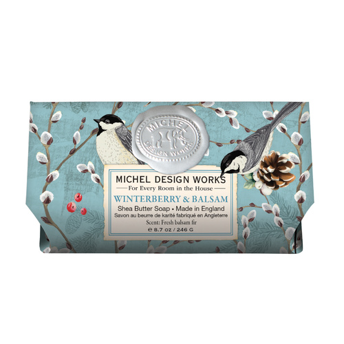 *Large Soap Bar Winterberry Balsam Michel Design Works