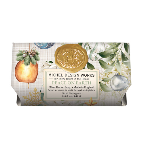 *Large Soap Bar Peace on Earth Michel Design Works