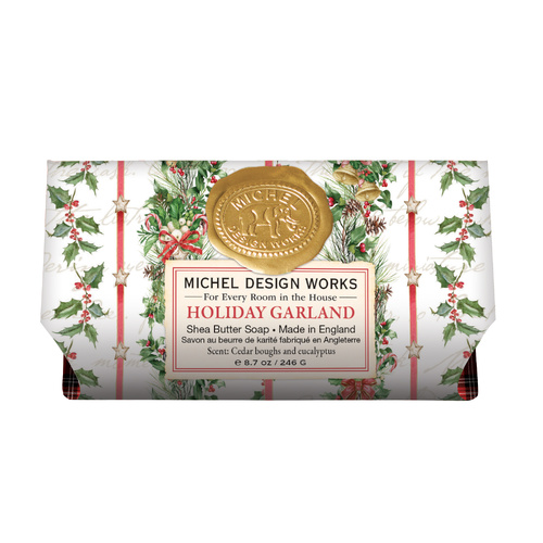 *Large Soap Bar Holiday Garland Michel Design Works