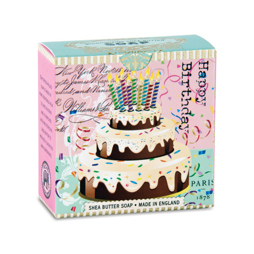 *Little Soap Birthday Cake Michel Design Works