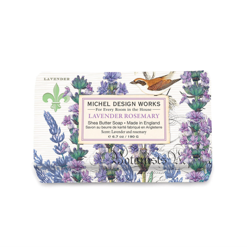 *Medium Soap Bar Lavender Rosemary Michel Design Works