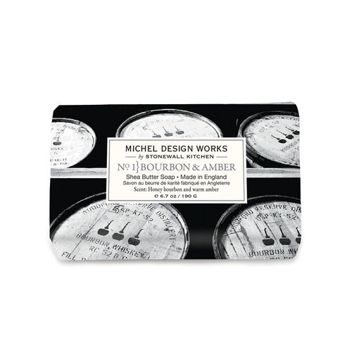 *Medium Soap Bar Bourbon & Amber Michel Design Works