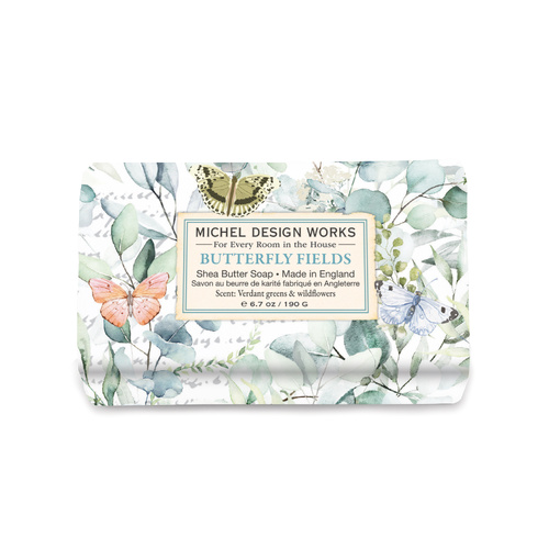 *Medium Soap Bar Butterfly Fields Michel Design Works