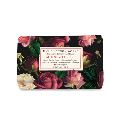 *Medium Soap Bar Midnight Rose Michel Design Works